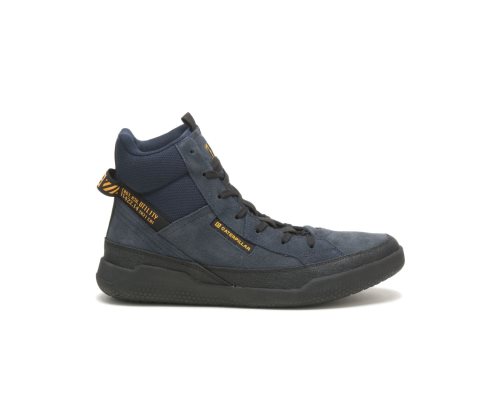 Adidasi Caterpillar CODE Hex Hi Utility Barbati Bleumarin | ICPKH-5472