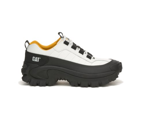 Adidasi Caterpillar Intruder Waterproof Galosh Barbati Albi | PHNKM-8934