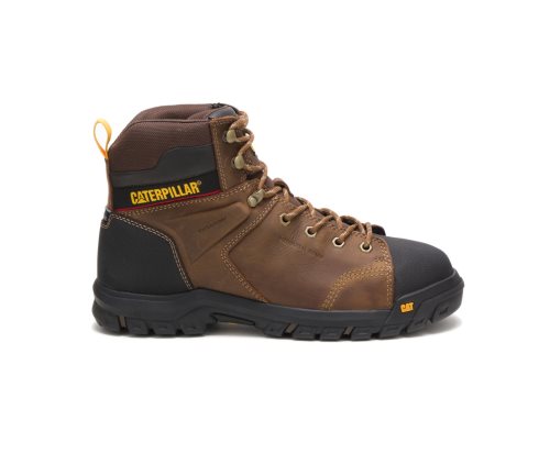 Ghete Munca Caterpillar Wellspring Waterproof Metatarsal Guard Steel Bombeu Barbati Maro | HVXPK-82