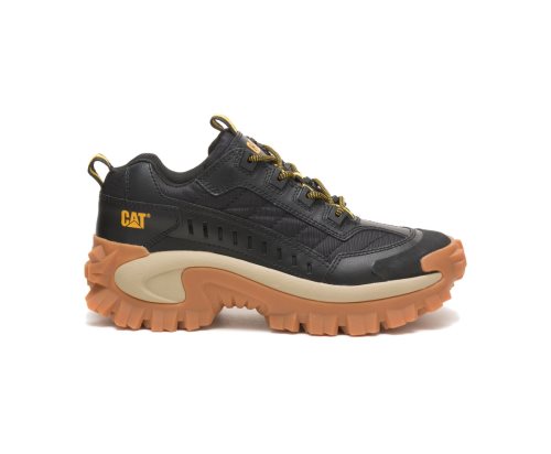 Pantofi Casual Caterpillar Intruder Barbati Black/Brown | ABVOC-1452