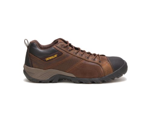 Pantofi de Lucru Caterpillar Argon Composite Bombeu Barbati Maro Inchis | YIRFQ-7601