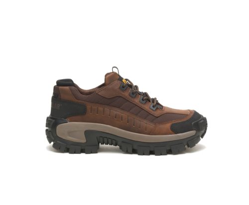 Pantofi de Lucru Caterpillar Invader Steel Bombeu Barbati Maro Inchis | CRWFA-8094